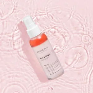 MARY&MAY Rose Collagen Mist Serum – dulksnava pavidalo seerum roosi ekstrakti ja kollageeniga