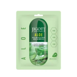 JIGOTT Real Ampoule Mask (Green Tea) – roheline tee näomask