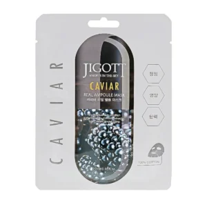 JIGOTT Real Ampoule Mask (Caviar) – saviidi mask koos kaaviariaga