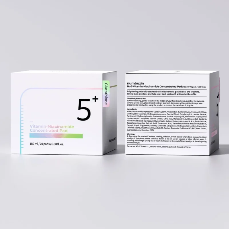 pirkti NUMBUZIN No.5 Vitamin-Niacinamide Concentrated Pad kaina