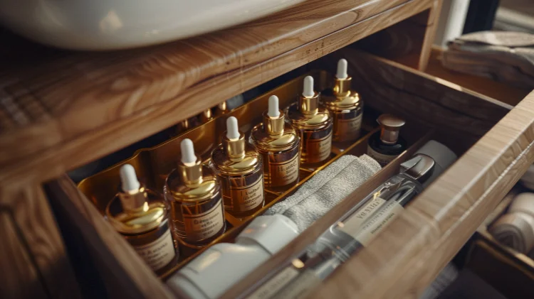 Plaukų ampulės nuo slinkimo ir plaukų stiprinimui