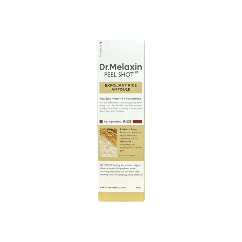 pirkti DR. MELAXIN Peel Shot Exfoliant White Rice Ampoule kaina