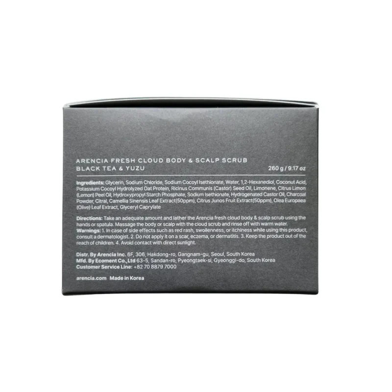 pirkti ARENCIA Fresh Cloud Scrub Black Tea & Yuzu kaina