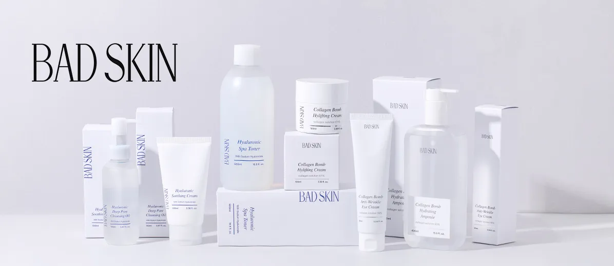Bad Skin kosmetika produktai