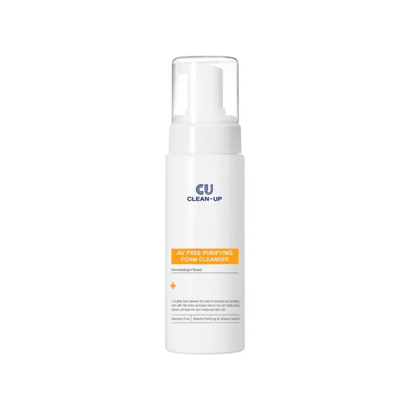 pirkti CUSKIN Clean Up AV Free Clean Foam Cleanser kaina
